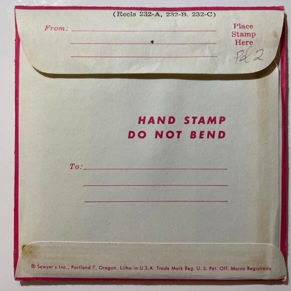 KNOTTS BERRY FARM and GHOST TOWN Packet No. 2 3d View-Master 3 Reel Packet 1956 - Picture 3 of 9